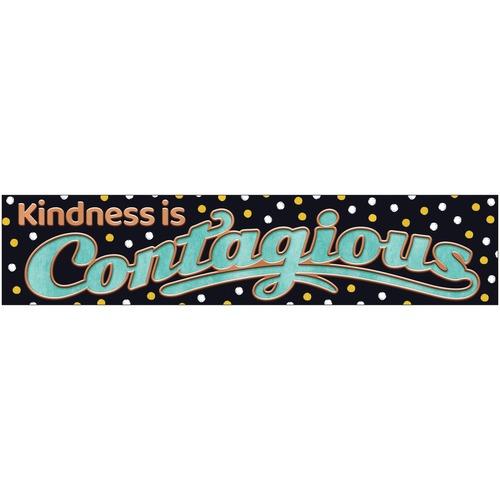 BANNER - HORIZONTAL "KINDNESS IS CONTAGIOUS"