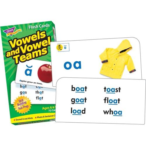 FLASH CARDS, VOWELS AND VOWEL TEAMS