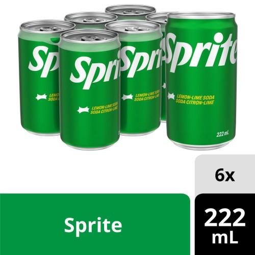 SPRITE 222ml 6/CASE