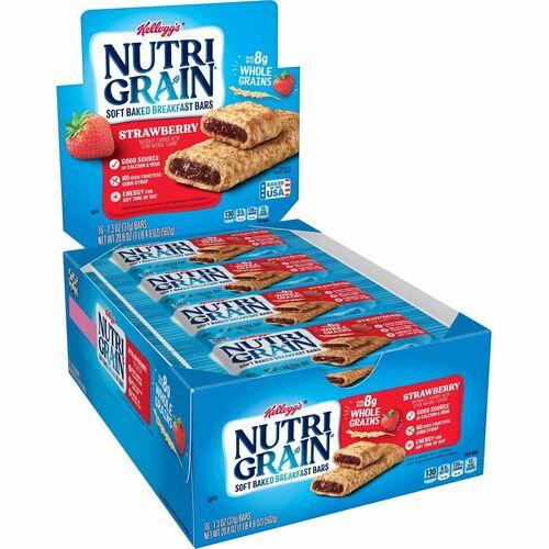 NUTRI-GRAIN STRAWBERRY 37gr 16/BOX