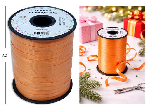 CURLING RIBBON 500 yds ORANGE