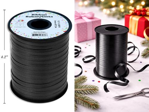 CURLING RIBBON 500 yds BLACK