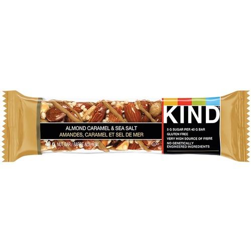 KIND ALMOND CARAMEL AND SEA SALT BARS 40gr 12/BOX