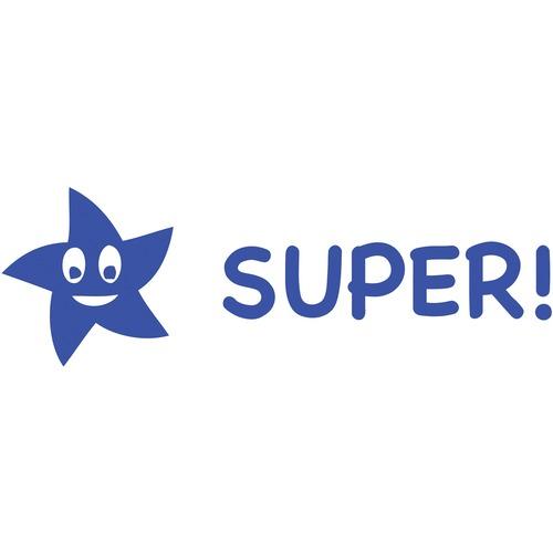 SELF-INKING STAMP - "SUPER!"
