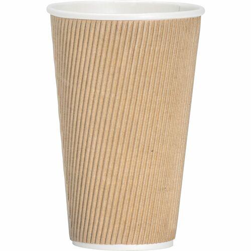 CUPS, RIPPLE HOT 16oz 25/PKG