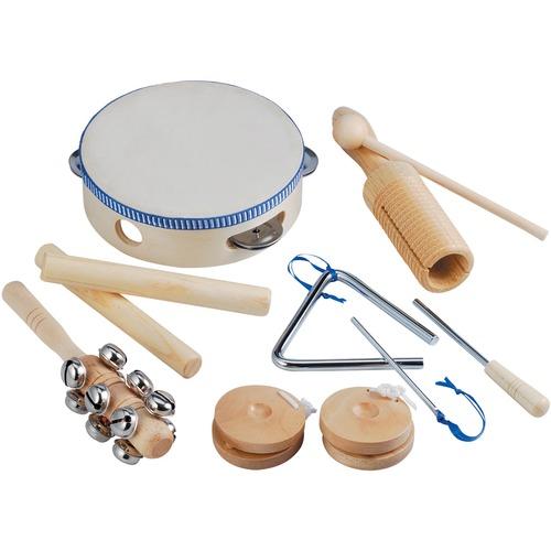 NATURAL COLOURED MUSICAL INSTRUMENT SET