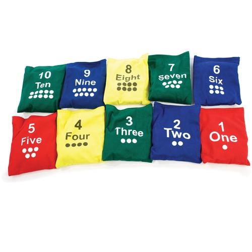 NUMBERED BEAN BAG SET 10/SET