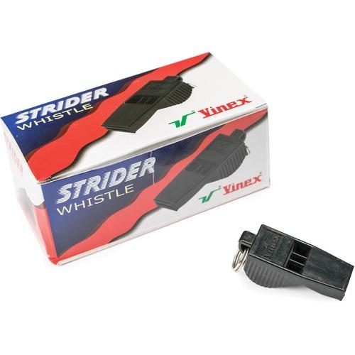 STRIDER WHISTLE BLACK 12/BOX