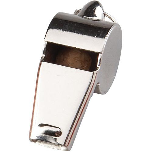 WHISTLE SILVER BRASS METAL EACH
