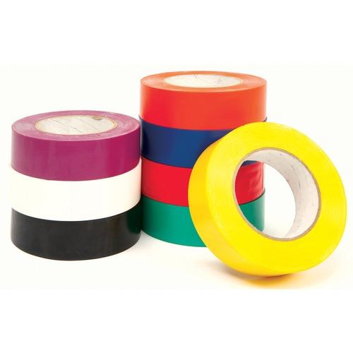 FLOOR MARKING TAPE 1.5"W x 180'L ROLL RED