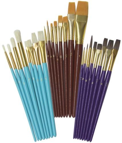 BRUSH DELUXE ASSORTMENT 24/PKG