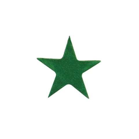 STARS SELF STICK GREEN 250/PK