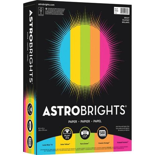 PAPER, ASTROBRIGHTS 24lb 8.5" x 11" 500/PKG "BRIGHT"