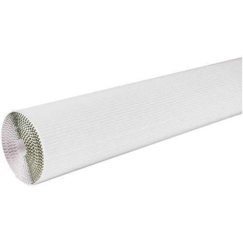 CORRUGATED ROLL, 48" x 25' - WHITE