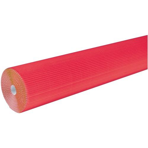 CORRUGATED ROLL, 48" x 25' - FLAME
