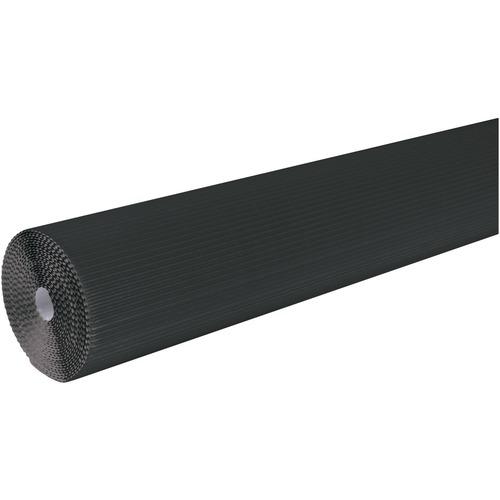 CORRUGATED ROLL, 48" x 25' - BLACK