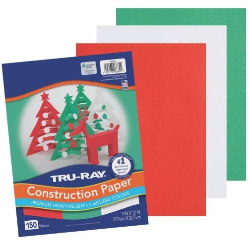 CONSTRUCTION PAPER 9" x 12" HOLIDAY ASSORTMENT 150/PKG