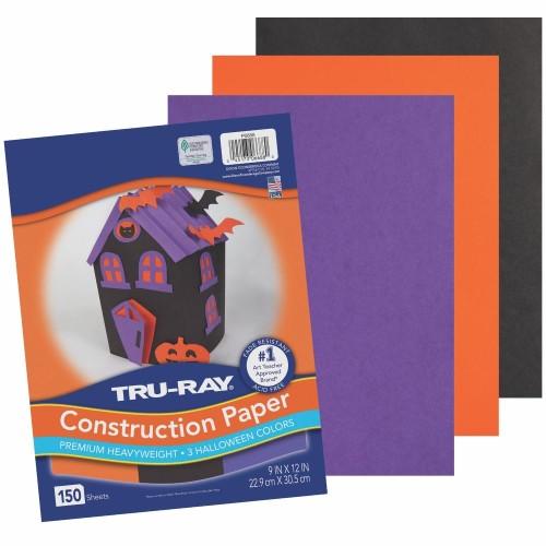 CONSTRUCTION PAPER 9" x 12" HALLOWEEN ASSORTMENT 150/PKG