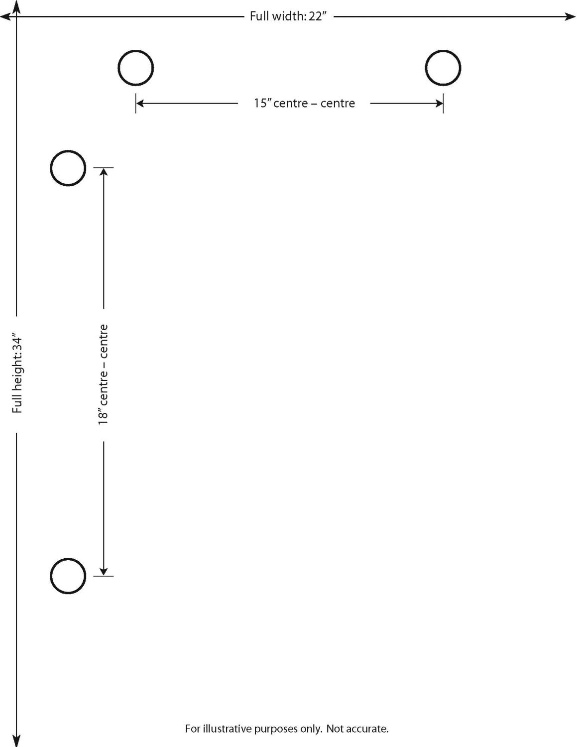 CHART PAD PLAIN 22" & 34" WAY