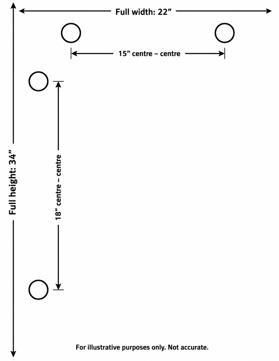 CHART PAD PLAIN 22" & 34" WAY
