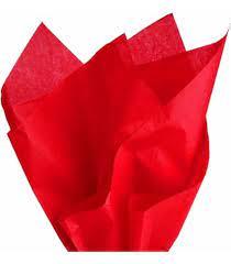 TISSUE PAPER SCARLET 24/FOLD