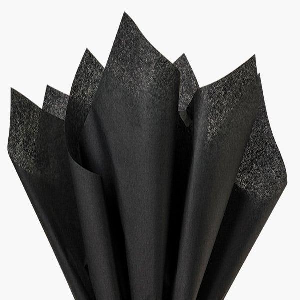 TISSUE PAPER BLACK 24/FOLD