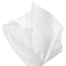 TISSUE PAPER WHITE 24/FOLD