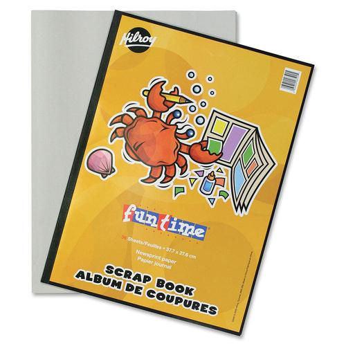 SCRAPBOOK NEWSPRINT 11" x 15" 72 Pages