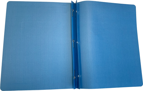 COVERS DUOTANG LIGHT BLUE 25/BOX