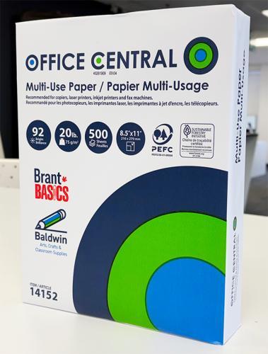 COPY PAPER 8.5" x 11" 500/PKG