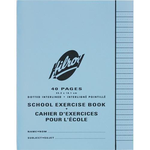 EXERCISE BOOK 7" x 9" 40 PG HDH LINED 5/16" - 5/32" 25/PKG