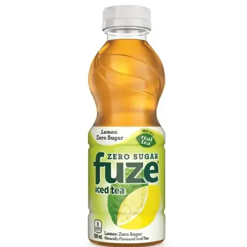 FUZE ZERO SUGAR LEMON ICE TEA 500ml 12/CASE