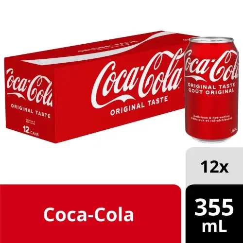 COCA-COLA CLASSIC 355ml 12/CASE