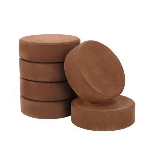 TEMPERA BLOCK #2 BROWN 6/PKG