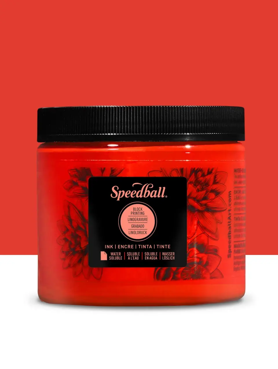 LINO INK 1 LB RED