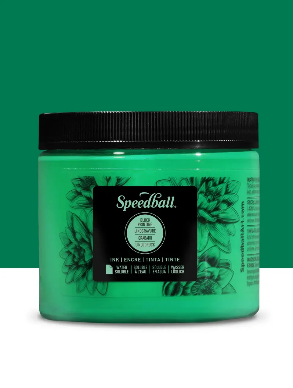 LINO INK 1 LB GREEN