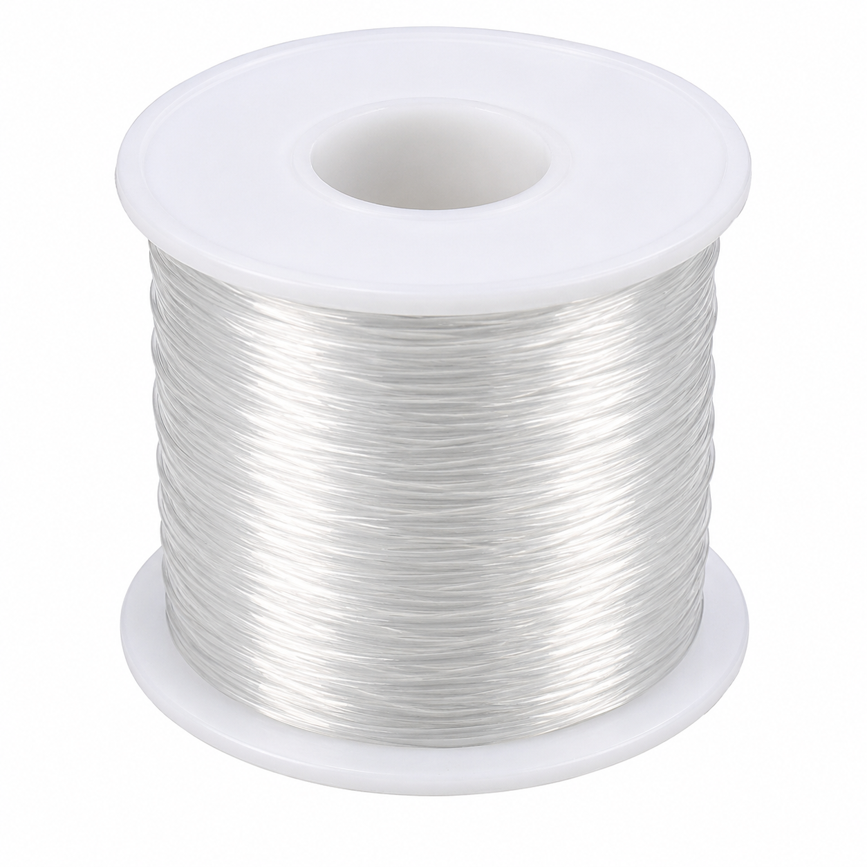 ELASTIC BEADING THREAD CLEAR 1mm 100M