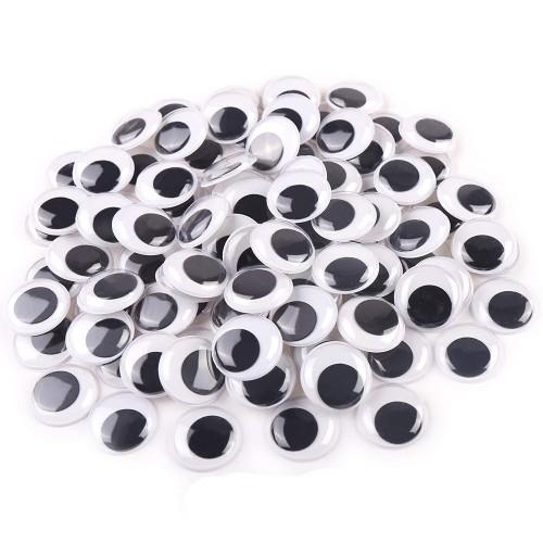WIGGLY EYES EXTRA LARGE 20mm 100/BAG