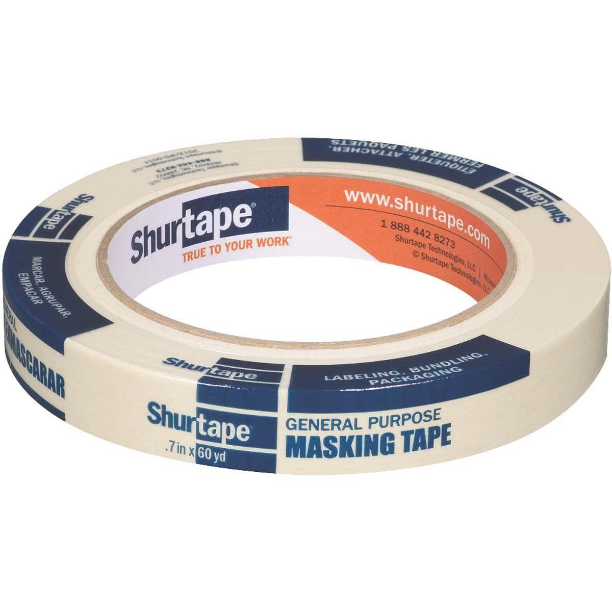 MASKING TAPE GENERAL PURPOSE 18mm x 55M