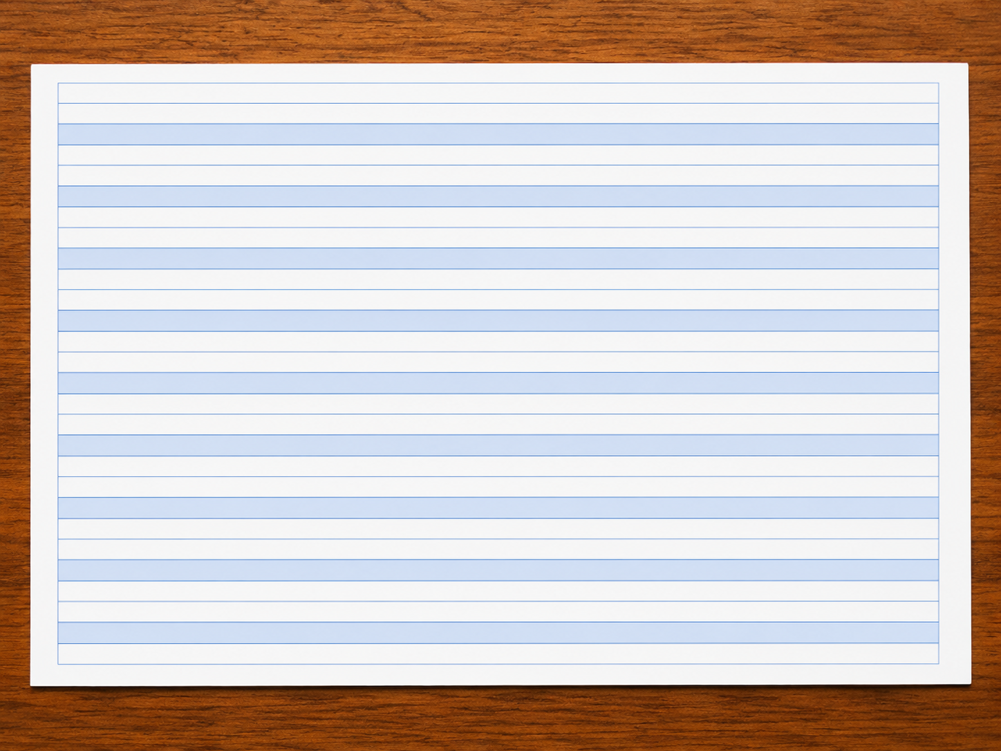 MONTESSORI PAPER MEDIUM RULED 8.5" x 14" 500/PKG