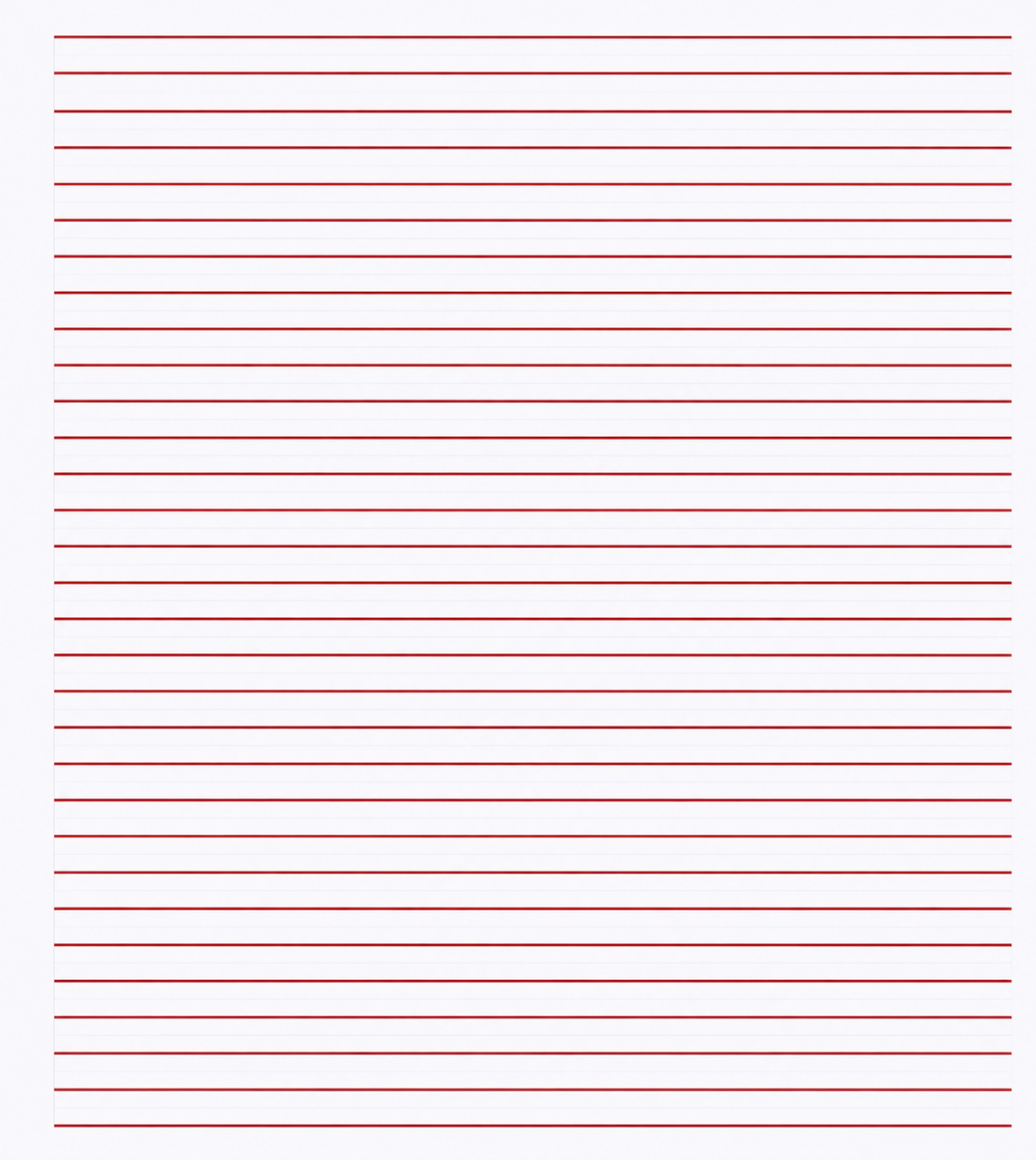 MONTESSORI PAPER NARROW RULED 8.5" x 7" 500/PKG