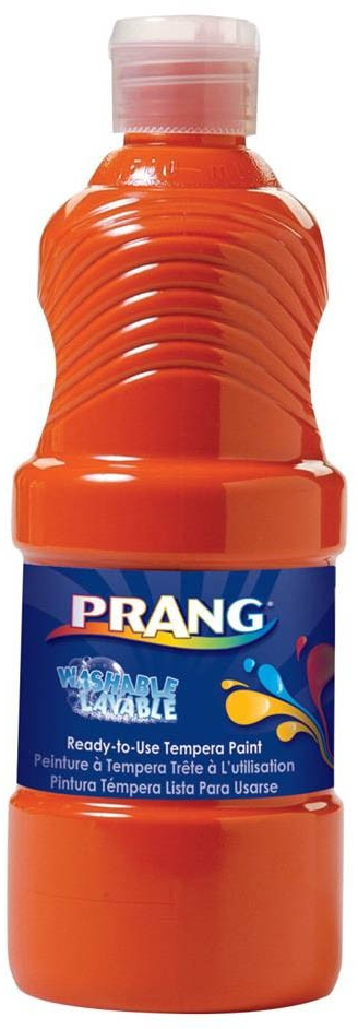TEMPERA WASHABLE PAINT 32oz (946ml) ORANGE