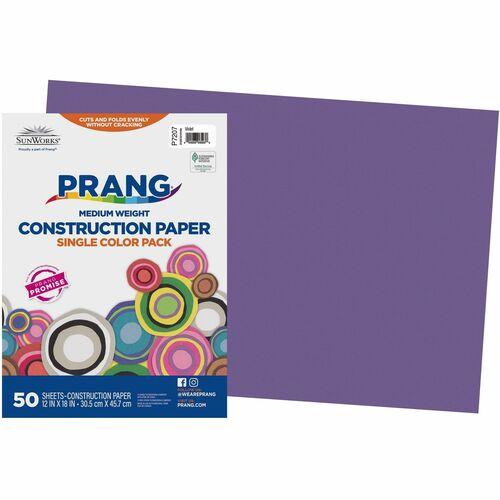 CONSTRUCTION PAPER 12" x 18" VIOLET 50/PKG