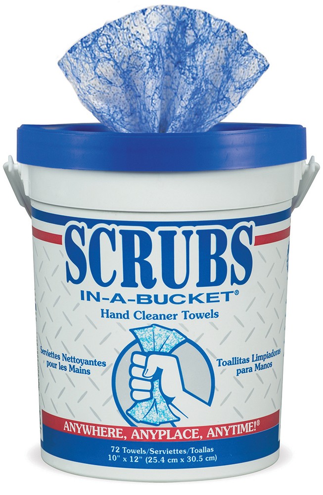 42272 Scrubs InABucket® Hand Cleaner Towels R3 Safety