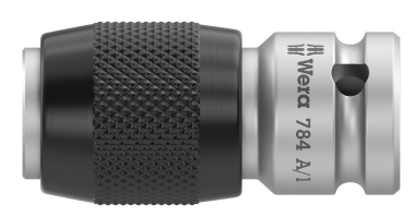 Wera 042755 784 B 3/8" ADAPTOR WITH QUICK-RELEASE CHUCK, 784 B/1 X 1/4" X 43 MM