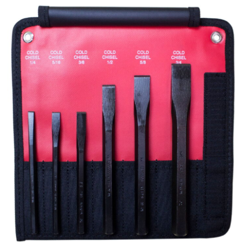 MAYHEW 60560 6PC Cold Chisel Set