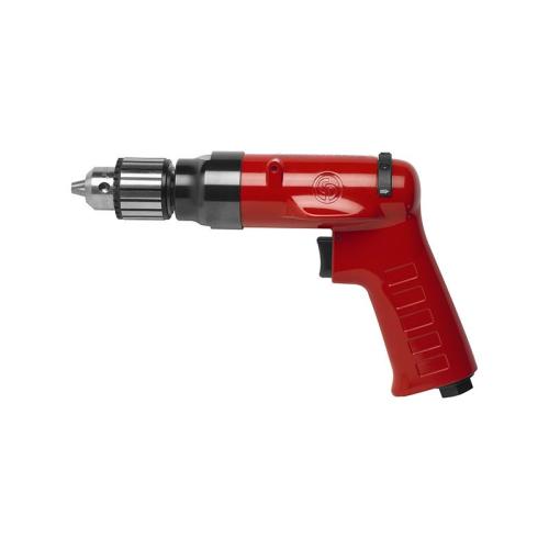 CP1114R26 .55HP 3/8" Pistol Pneumatic Drill, Reversible, 2600 RPM