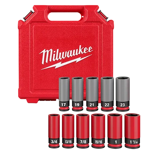 1/2" Drive Impact Socket Sets