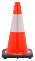 18'' Orange Safety Cone w/ 6'' Collar
