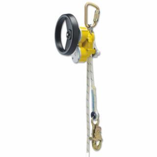 Rollgliss™ R550 Rescue and Descent Device, 100 ft, Rescue Wheel and Case, Yellow
